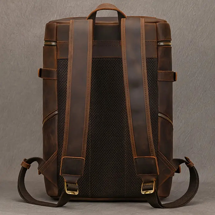 Trailblazer Vintage Leather Backpack