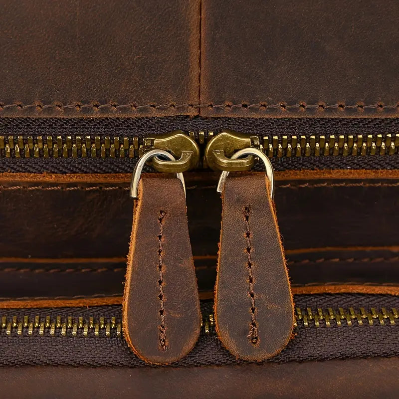 Trailblazer Vintage Leather Backpack