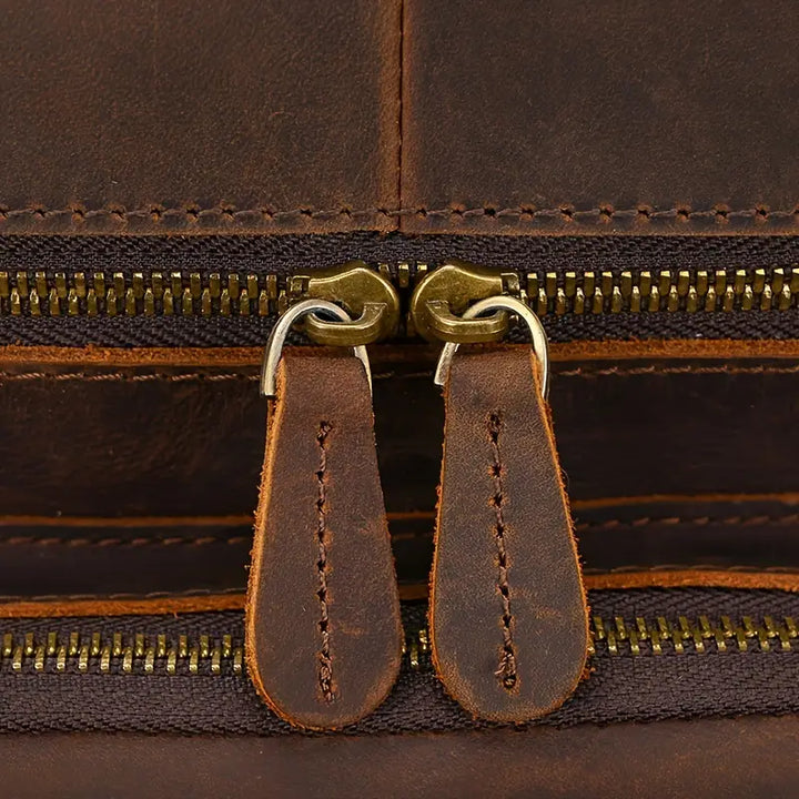 Trailblazer Vintage Leather Backpack