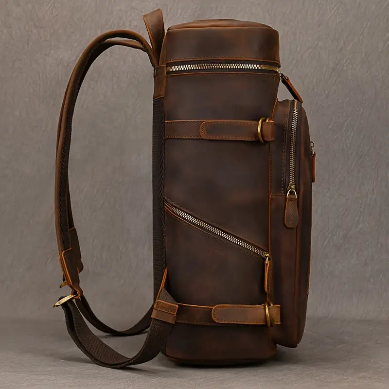 Trailblazer Vintage Leather Backpack