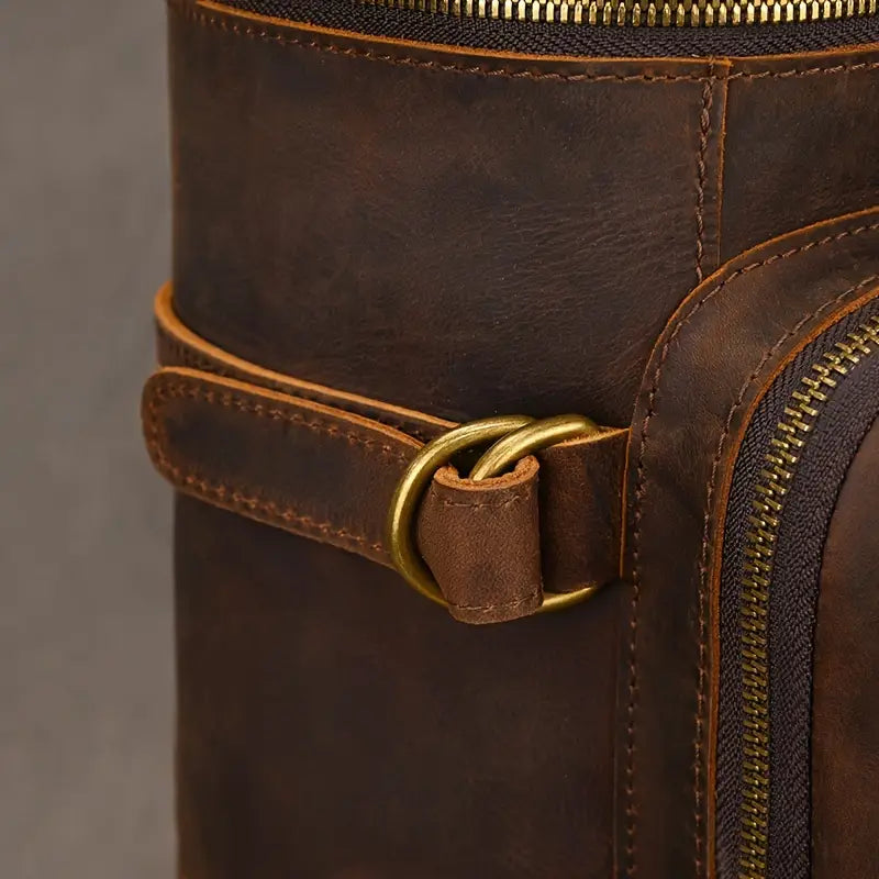 Trailblazer Vintage Leather Backpack