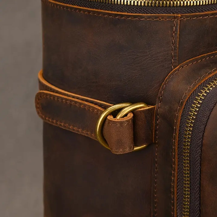 Trailblazer Vintage Leather Backpack