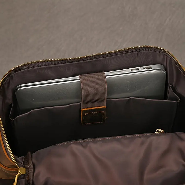 Trailblazer Vintage Leather Backpack