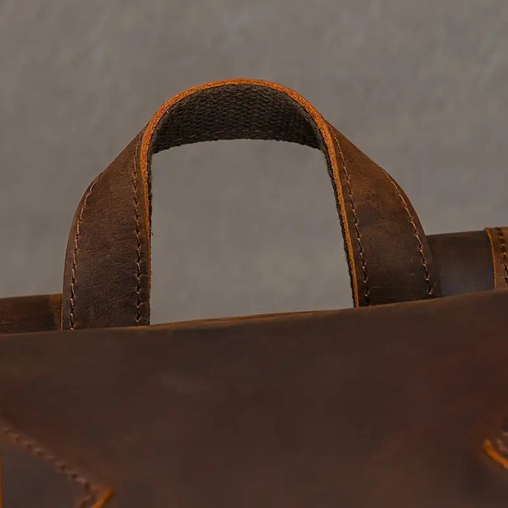 Trailblazer Vintage Leather Backpack