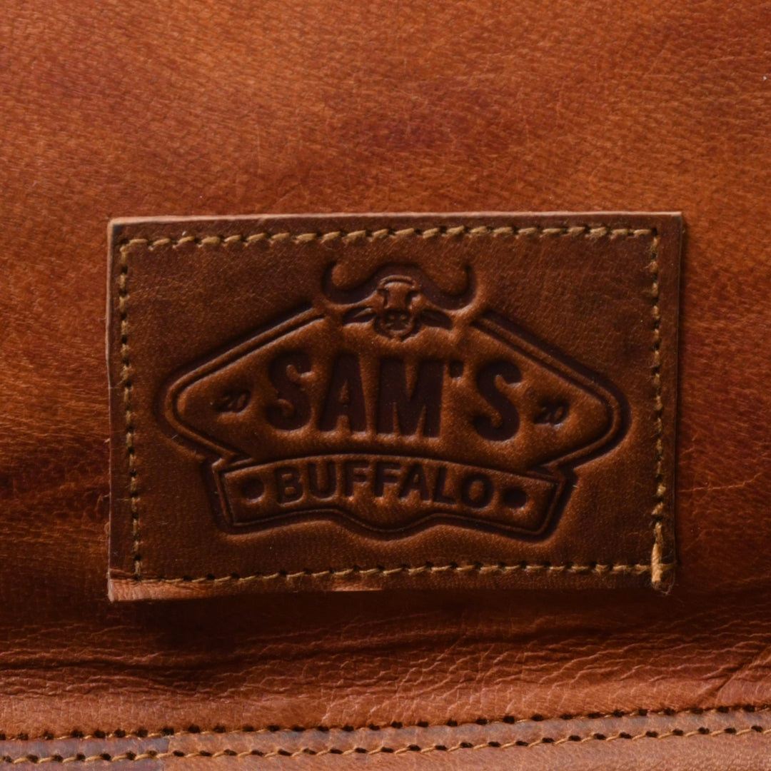 Top Grain Leather Messenger Bag