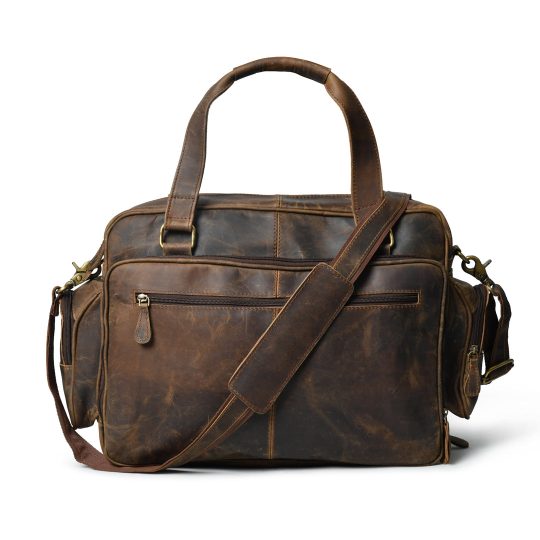 Vintage Buffalo Business Briefcase Bag
