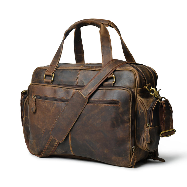 Vintage Buffalo Business Briefcase Bag