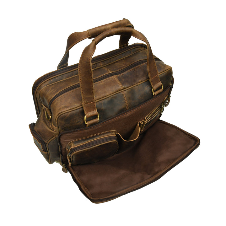 Vintage Buffalo Business Briefcase Bag