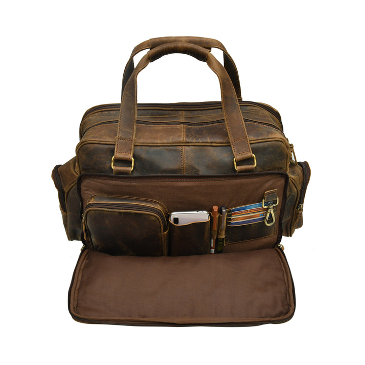 Vintage Buffalo Business Briefcase Bag