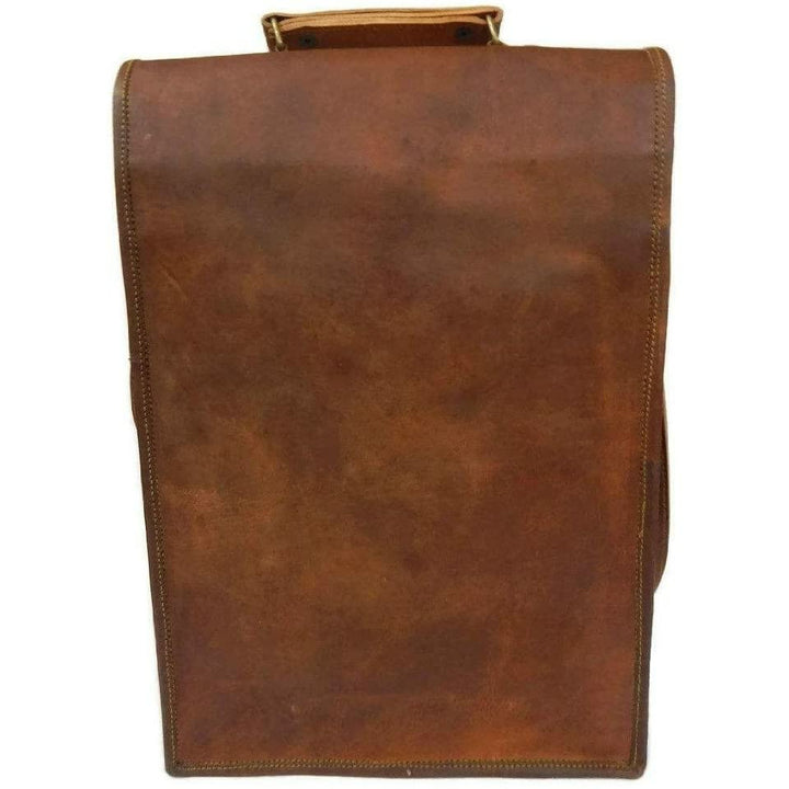 Vintage Top Grain Leather Backpack