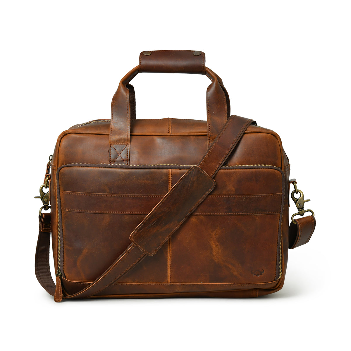 Buy Buffalo Leather Laptop Briefcase Online in USA at Lowest Prices