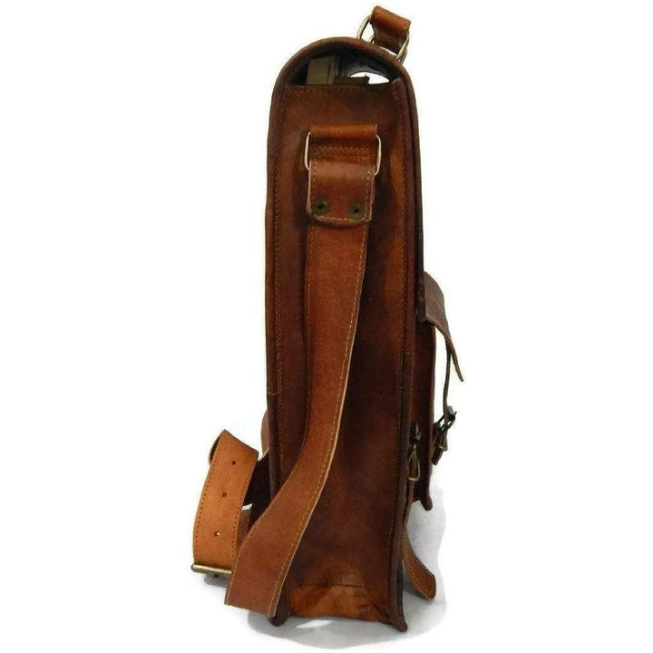Vintage Top Grain Leather Backpack