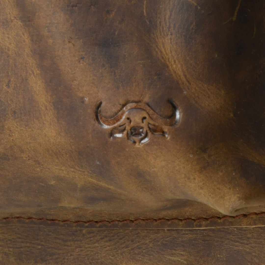 Classic Vintage Buffalo Leather Backpack