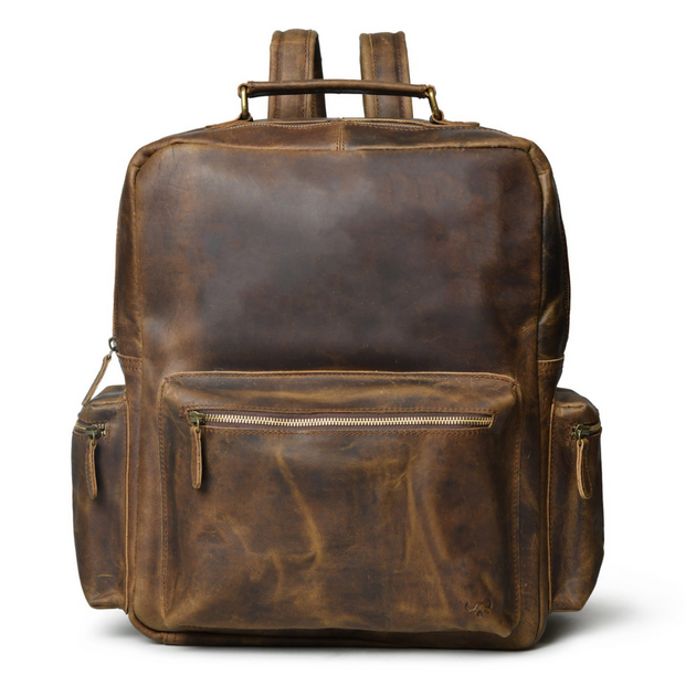 Men's Leather Backpacks Collection