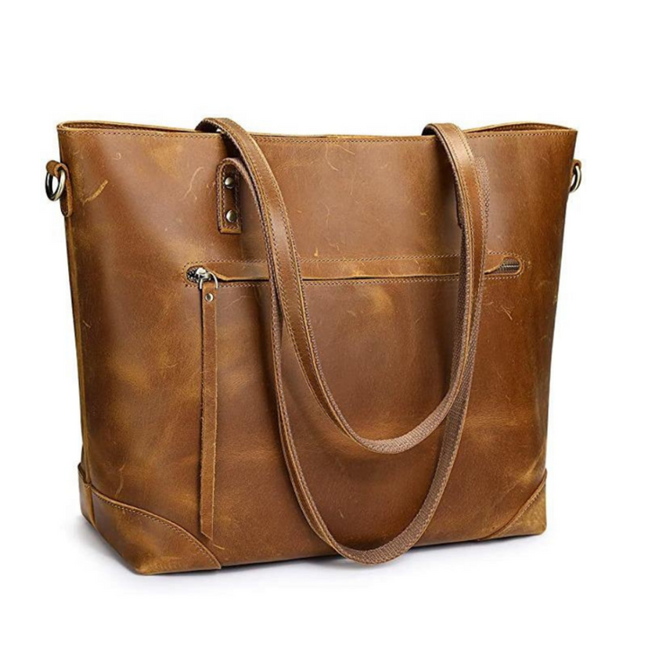 Retro Genuine Leather Shoulder Bag