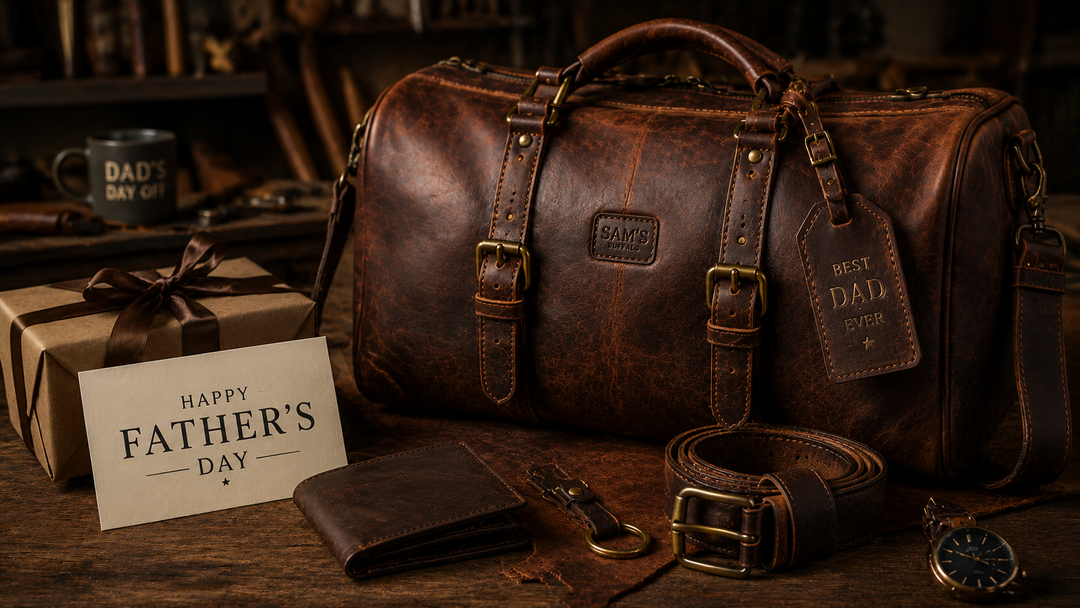 "Father's Day Leather Bag Sale: Treat Dad to Timeless Elegance and Savings!"