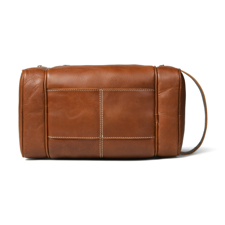 The Voyager | Full-Grain Leather Hanging Toiletry Bag