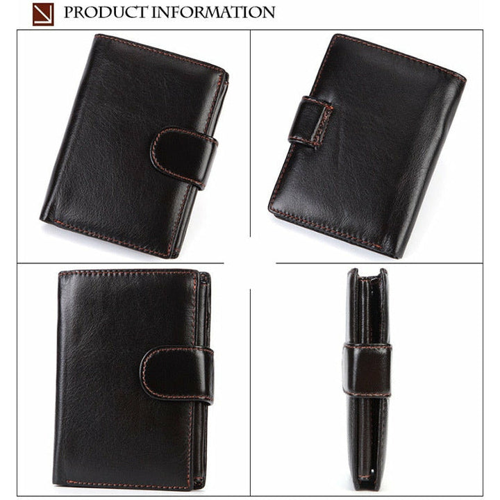 Vintage Full Grain Leather Wallet