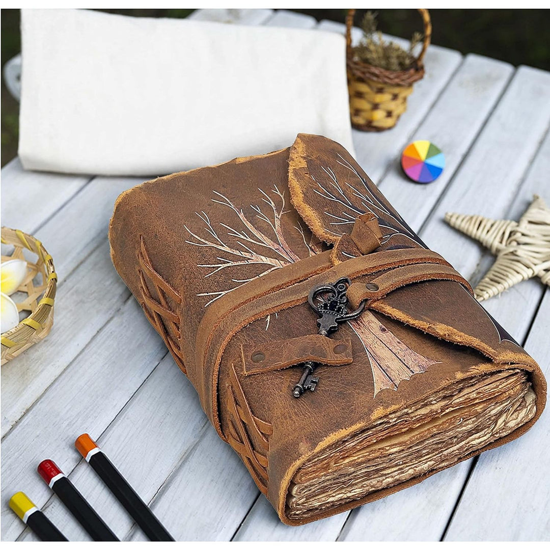 Tree of Life Handmade Leather Journal