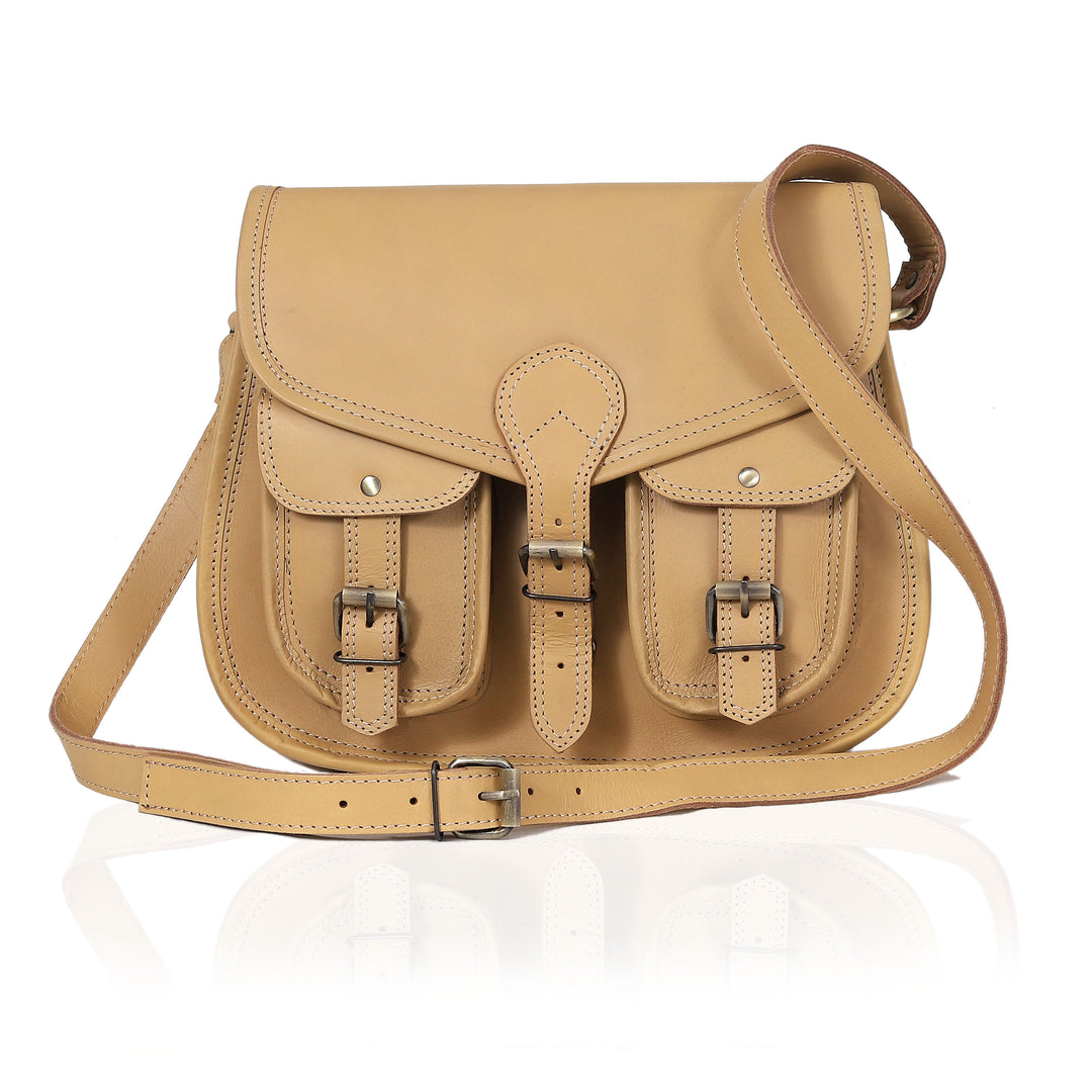 Eterna Women's Vintage Leather Crossbody Bag