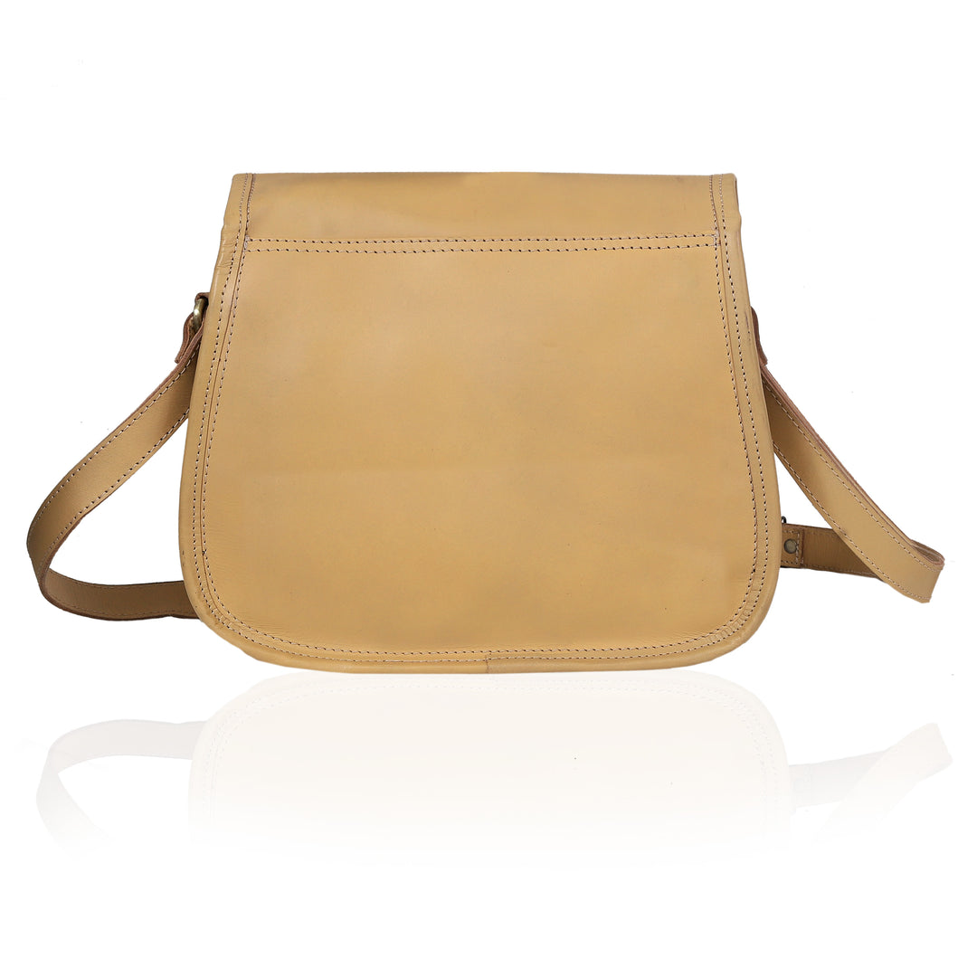 Eterna Women's Vintage Leather Crossbody Bag