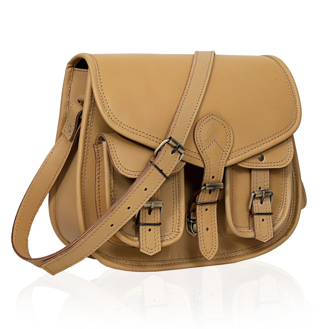 Eterna Women's Vintage Leather Crossbody Bag
