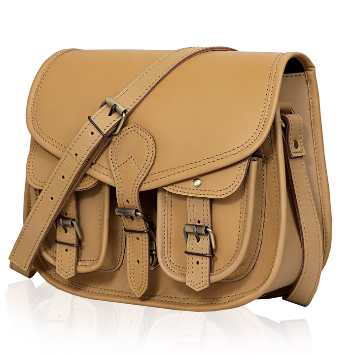 Eterna Women's Vintage Leather Crossbody Bag