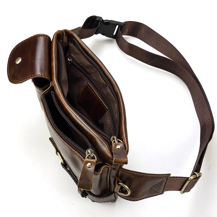 Genova Leather Waist Bag