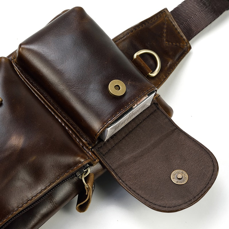 Genova Leather Waist Bag