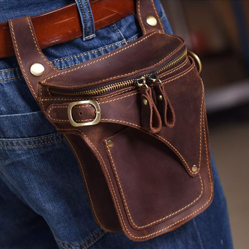 Vintage Genuine Leather Horse Fanny online Pack