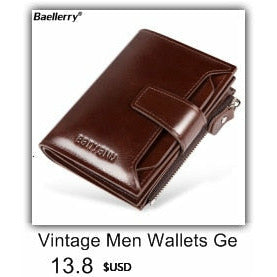 Vintage Full Grain Leather Wallet