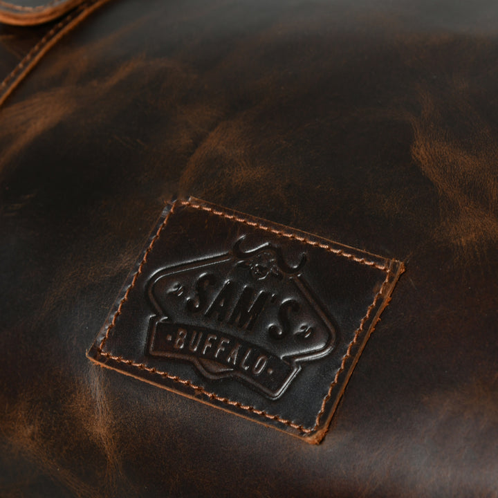 Products Bistre Wink Leather Duffle Bag - 7 