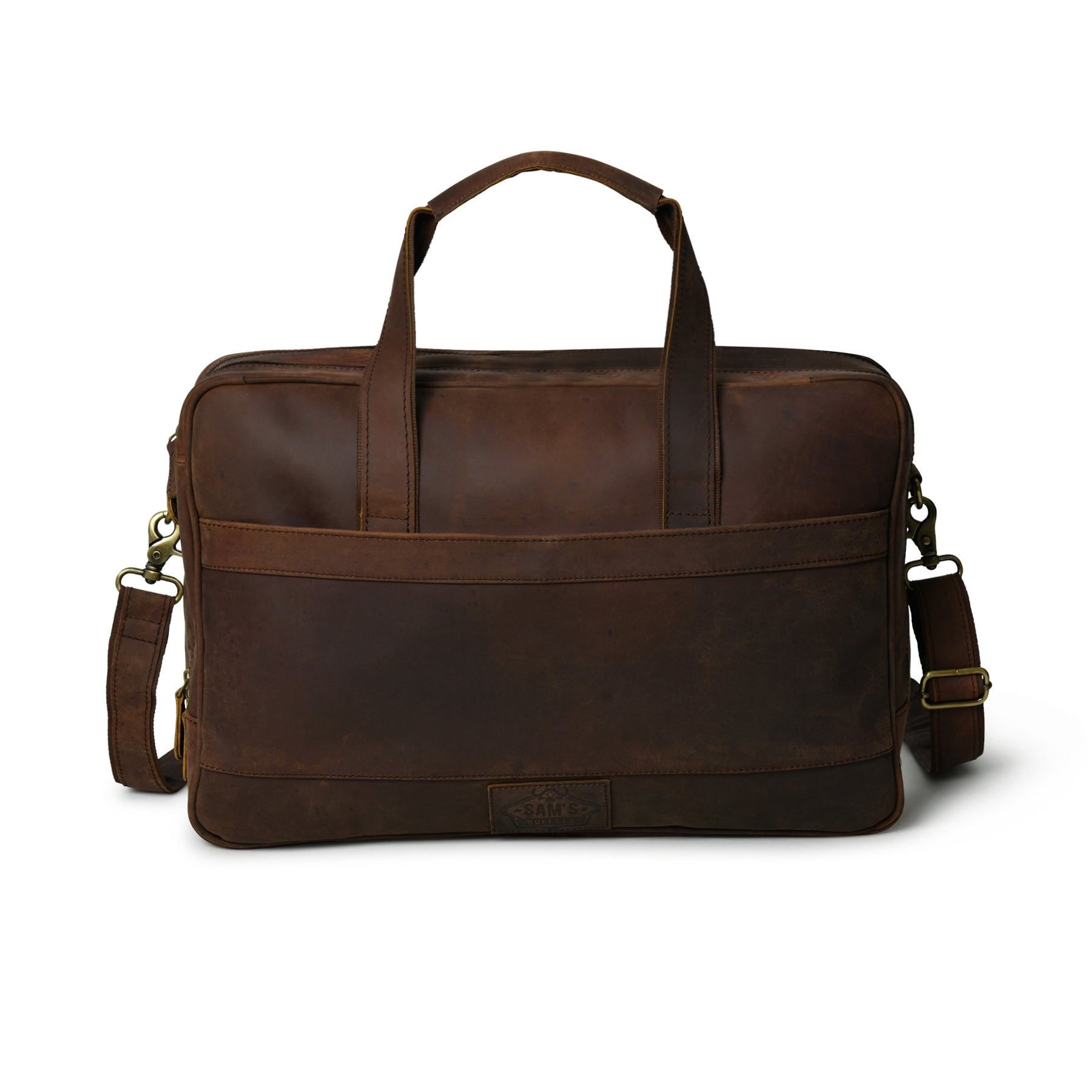 Buy Buffalo Leather Messenger Briefcase Bag Online in USA at Lowest ...