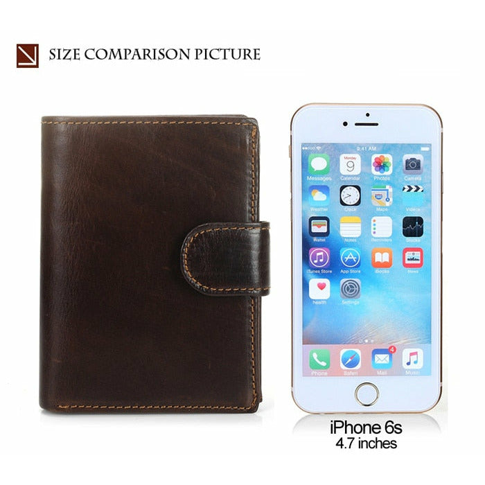Vintage Full Grain Leather Wallet