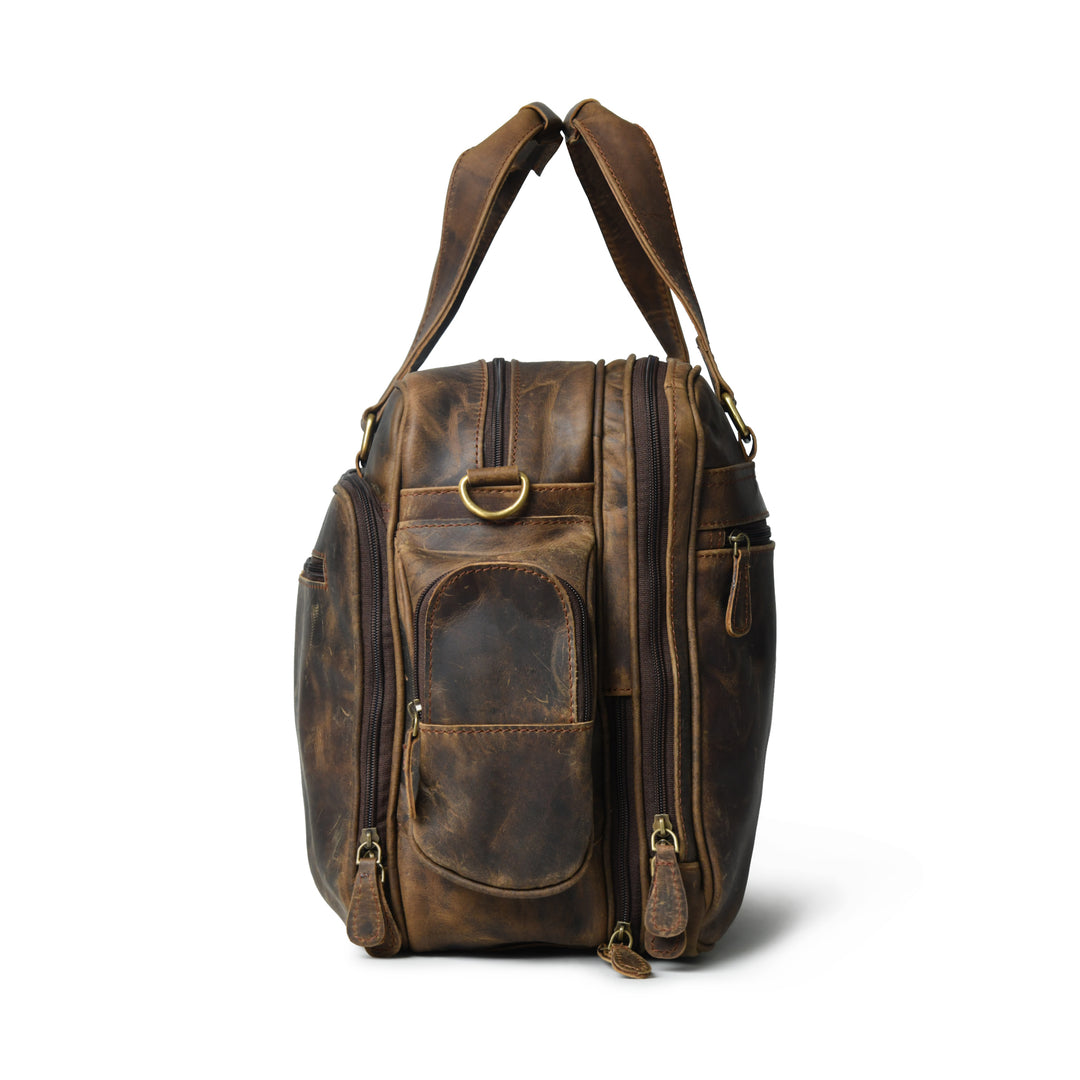 Vintage Buffalo Business Briefcase Bag