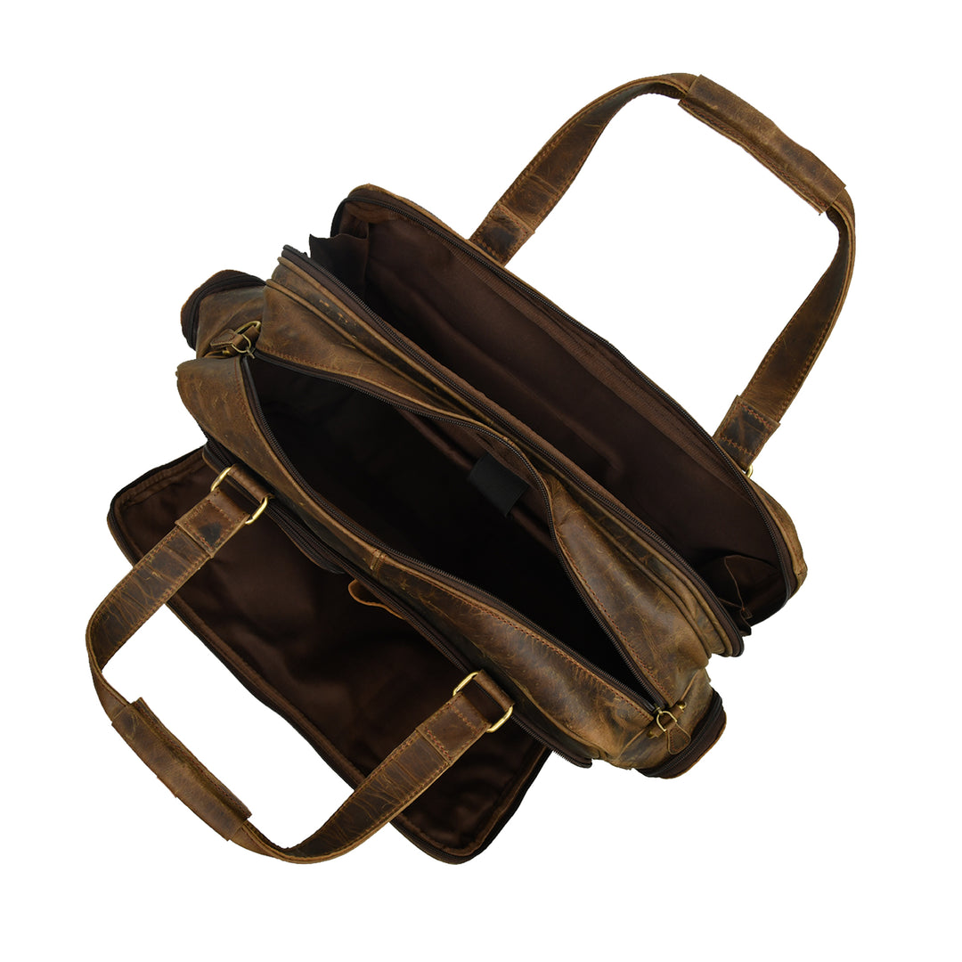 Vintage Buffalo Business Briefcase Bag