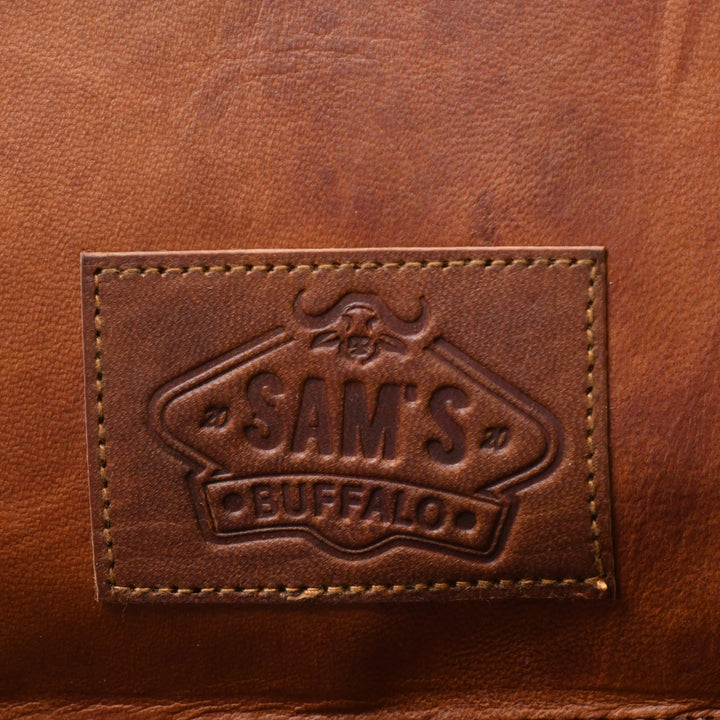 One Pocket Top Grain Leather Briefcase