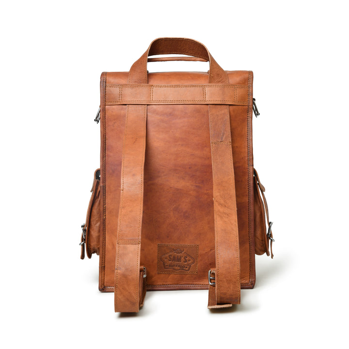 Top Grain Leather Backpack