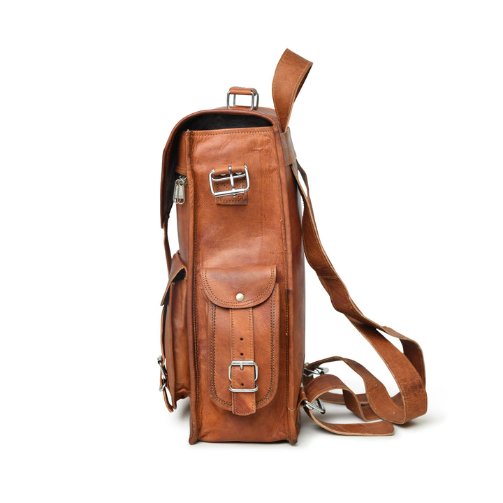 Top Grain Leather Backpack