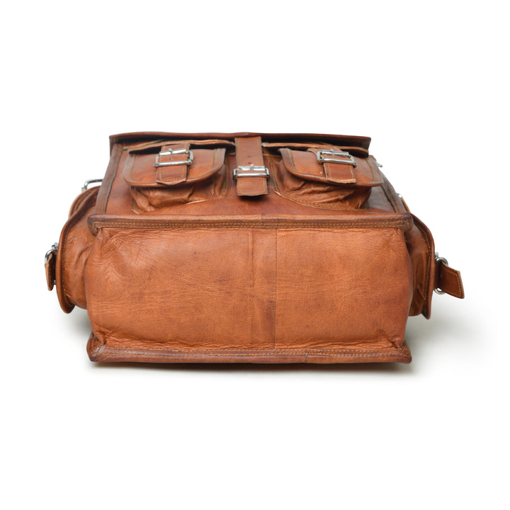 Top Grain Leather Backpack