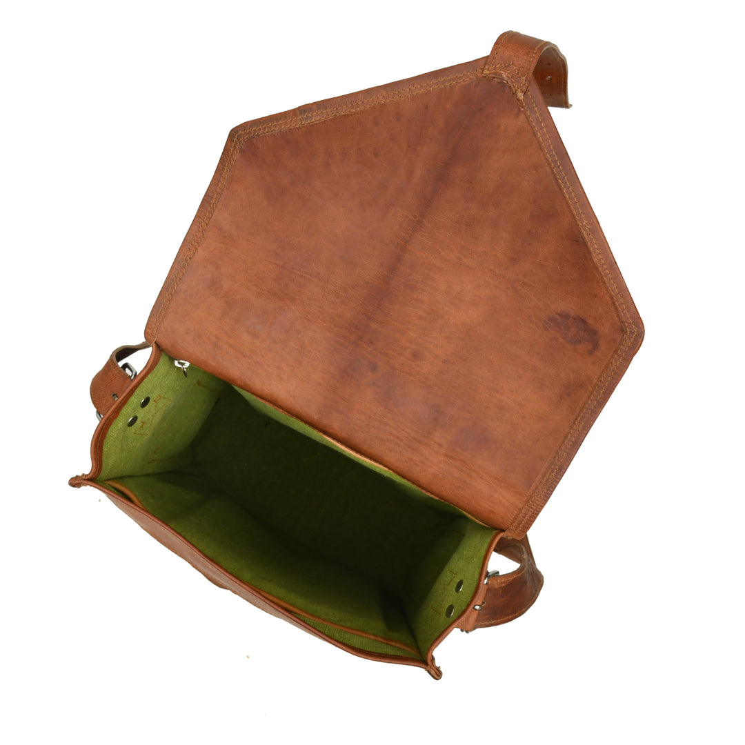 Top Grain Leather Backpack