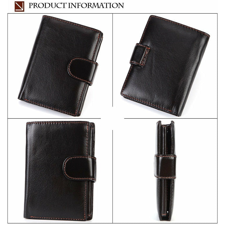 Vintage Full Grain Leather Wallet