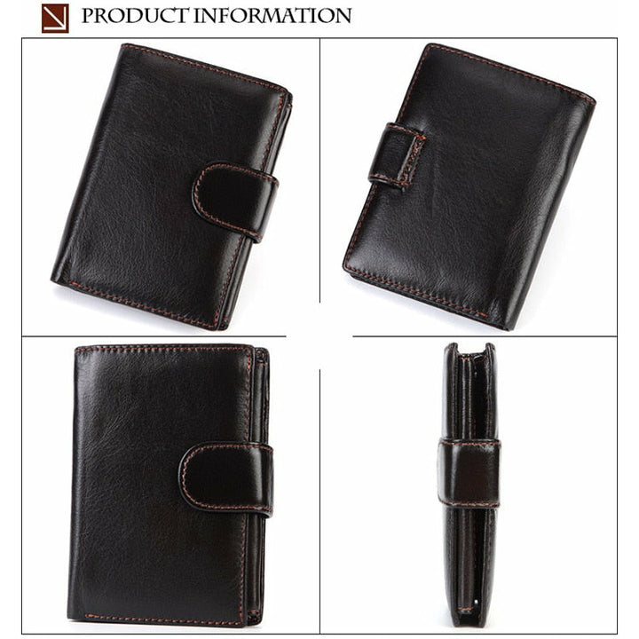 Vintage Full Grain Leather Wallet