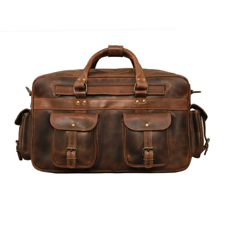 Executive Business Buffalo Leather Briefcase - 3