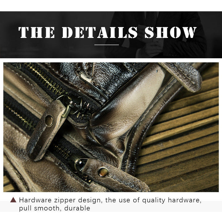 Saltillo Mens Leather Fanny Waist Belt Pack
