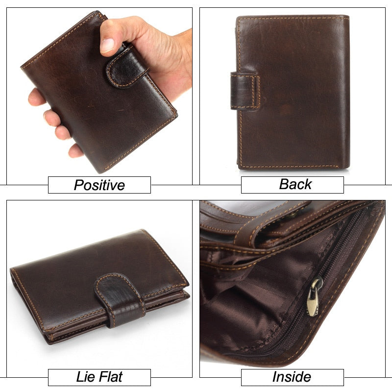 Vintage Full Grain Leather Wallet