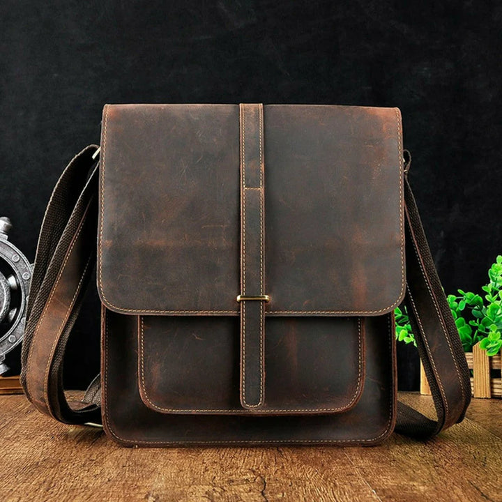 Vintage Buffalo Leather Messenger Bags