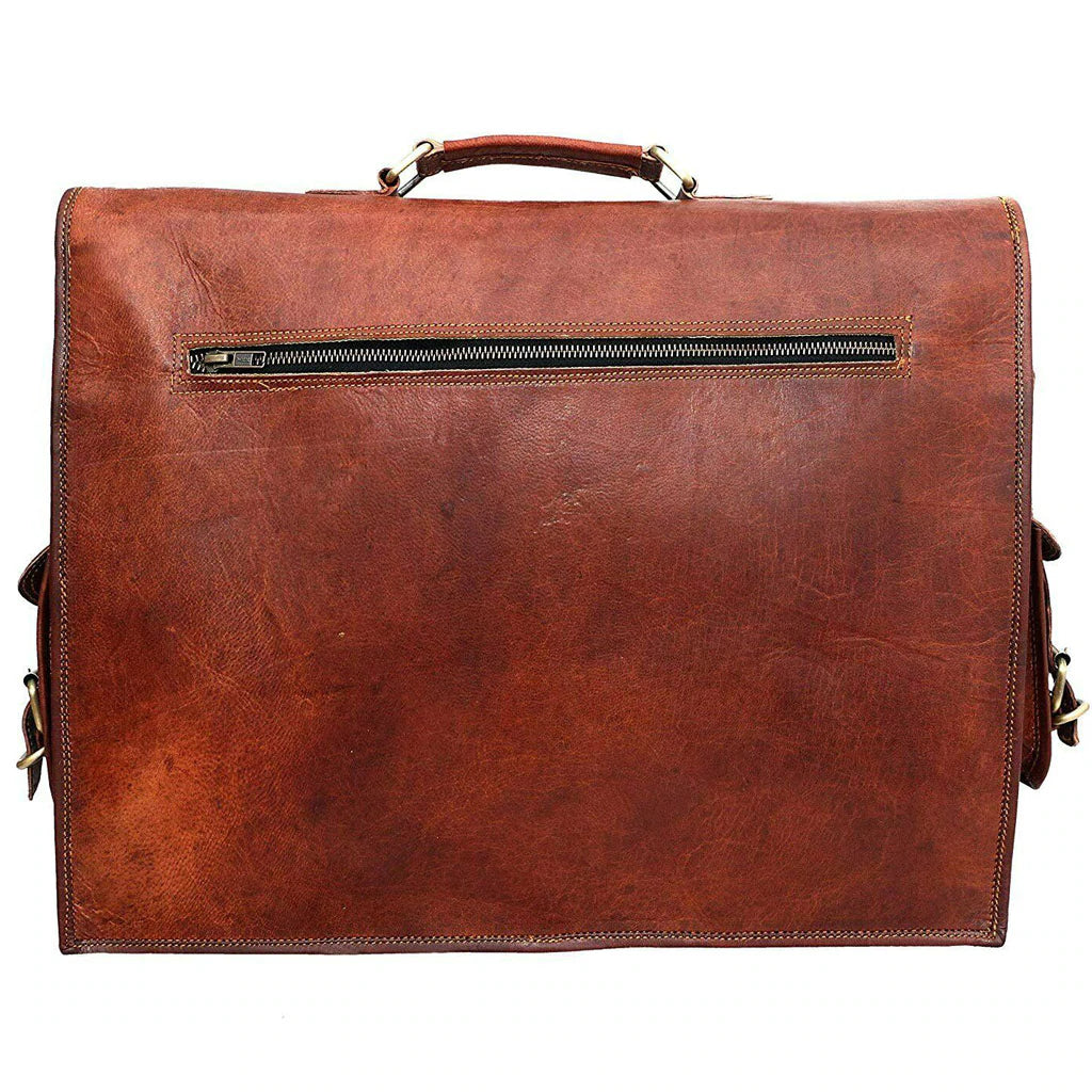 Vintage Handmade Leather Briefcase Brooklyn Leather Bags Sam s Buffalo