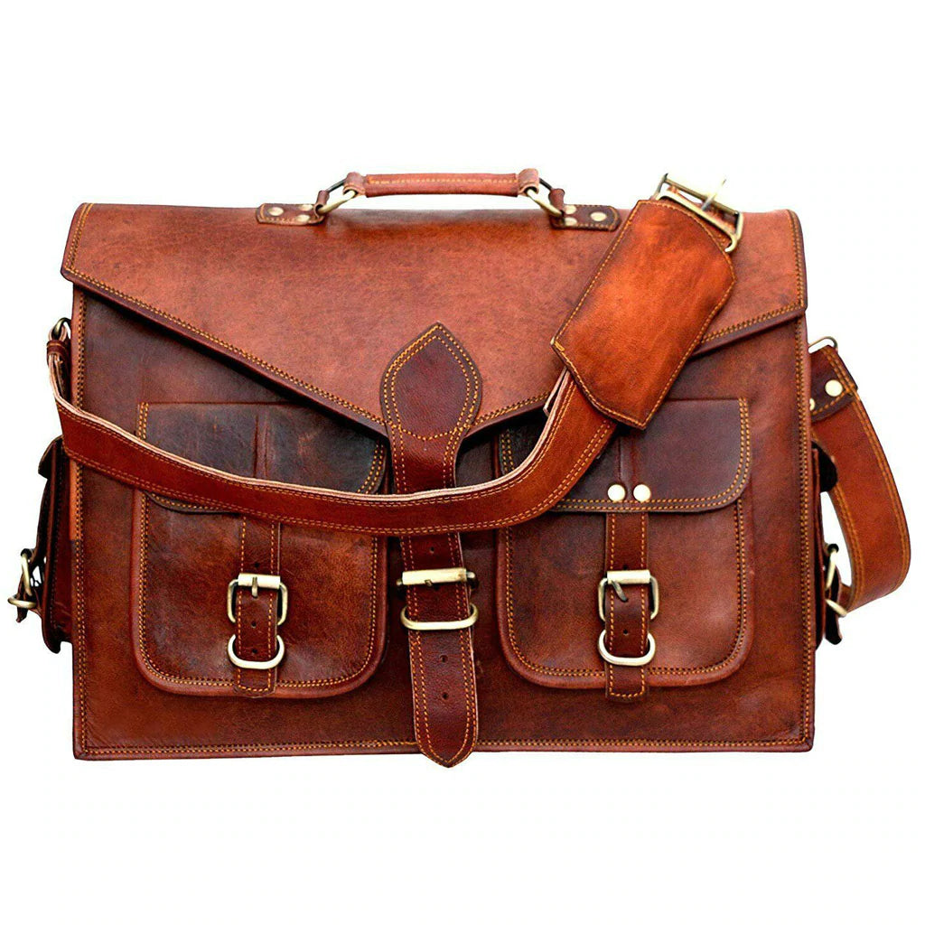 Handmade briefcase top